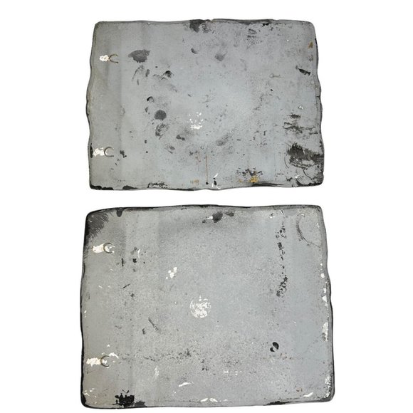 Vintage chalk ware Chalkware Plaster Water Wheel Apartment Building Wall Hanging - Picture 8 of 8